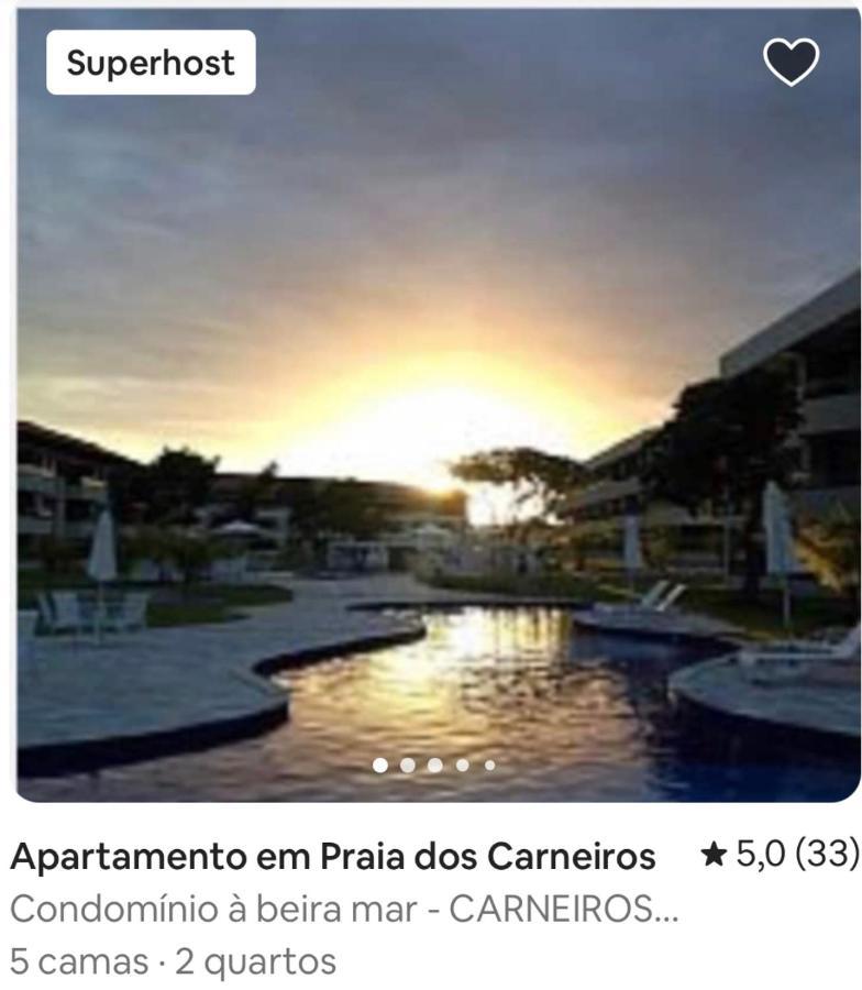 Flat Praia Dos Carneiros - Condominio Na Beira-Mar - Tamandaré Buitenkant foto